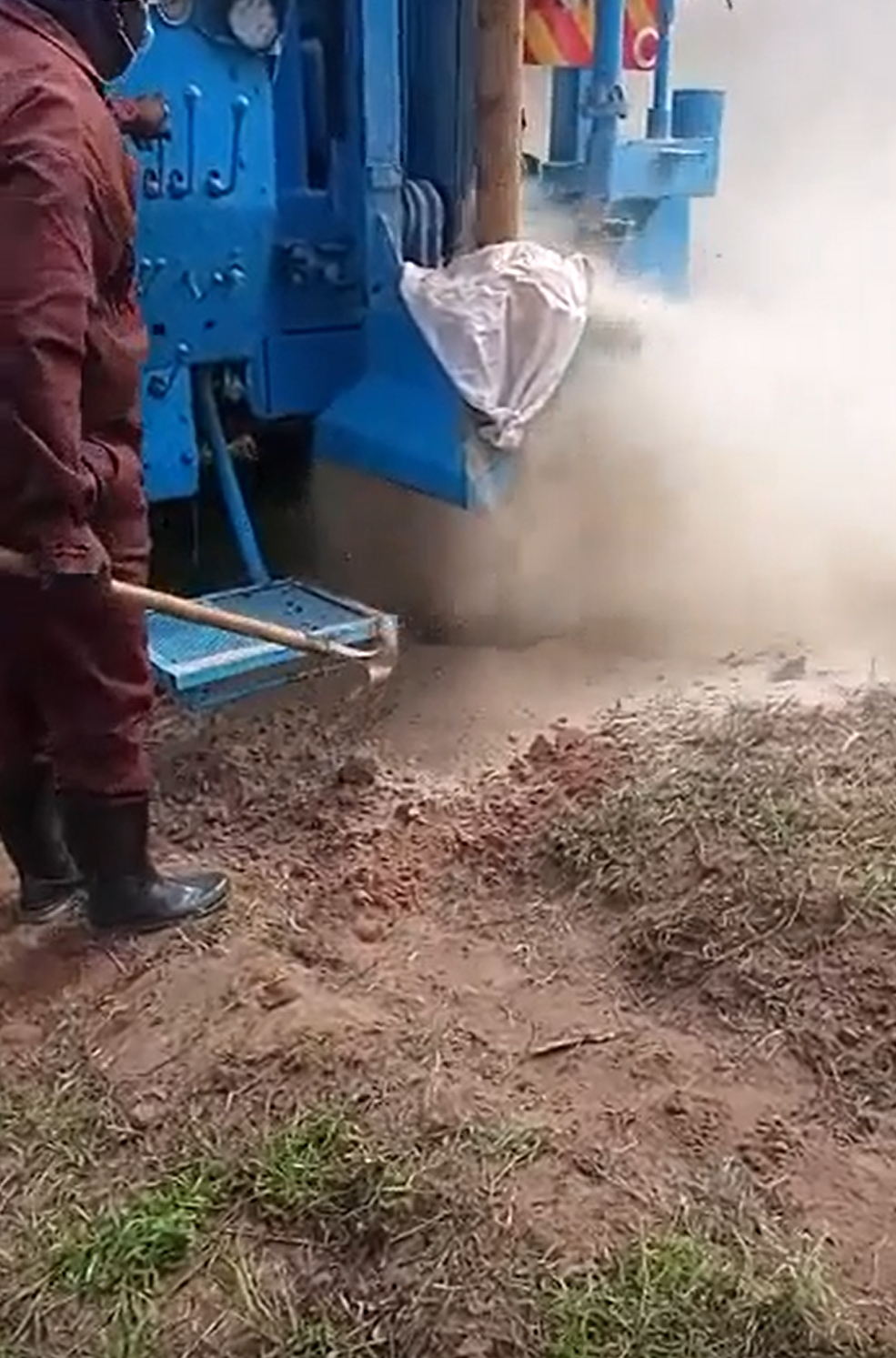 Who ever said drilling for water was hard?